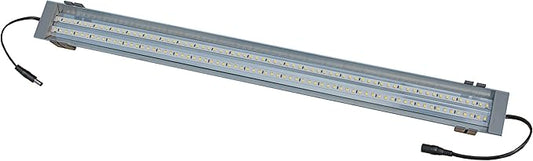 HappyBird Lightning (A Divison of M&M Cage) 24" LED linkable Light bar Without Power Source for Multiple Bird Breeder Cages, Full Spectrum LED. Will NOT Run ON ITS OWN (Single)