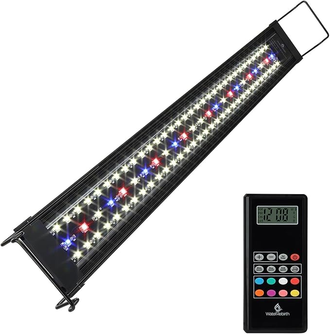 WaterRebirth Aquarium LED Light Fish Tank Light (48-54”)