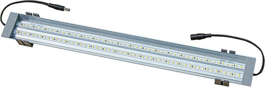 HappyBird Lightning (A Divison of M&M Cage) 18" LED linkable Light bar Without Power Source for Multiple Bird Breeder Cages, Full Spectrum LED. Will NOT Run ON ITS OWN (Single)