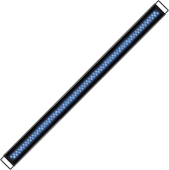 CURRENT USA ColorPlus Smart Freshwater Aquarium & Terrarium LED Light with App and Voice Control | Alexa & Google Home Compatible | Extra Vivid Colors for Fish Tank| Aluminum (for Tanks 48" to 60")