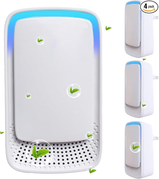 Plug In Air Ionizers for Home Quiet Operation Air Cleaner for Bathroom,Living Room,Office,Kitchen,Pet Room,Portable Negative Ion Air Purifier for Bedroom (4)