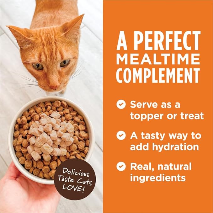 Instinct Healthy Cravings Natural Wet Cat Food Topper, Grain Free Recipe - Real Duck, 3 oz. Pouches (Pack of 24)
