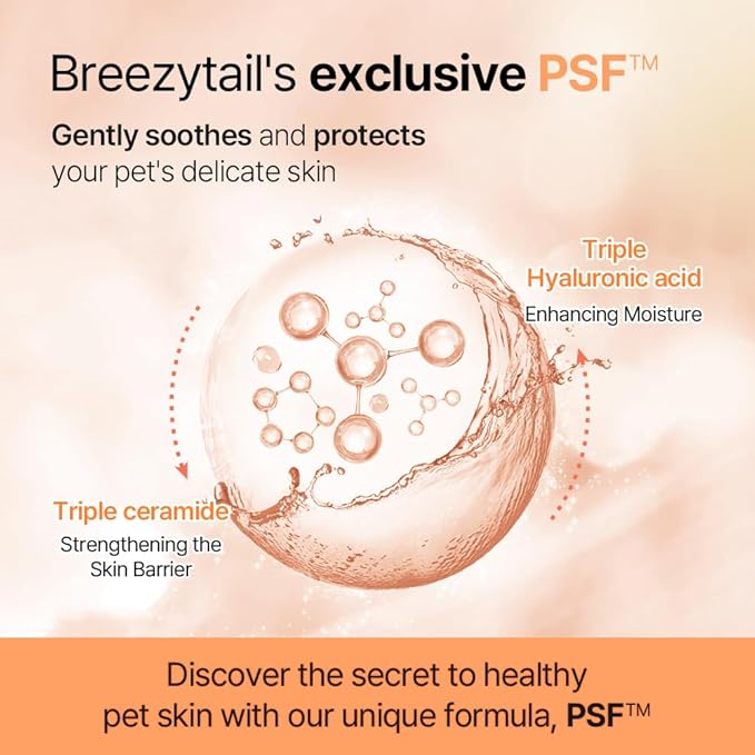 PetO’Cera Waterless Shampoo for Dogs & Cats–No Rinse Foam, Lick-Safe, Itch Relief, Detangles & Moisturizes, Hypoallergenic, Vet-Approved, 5.07oz/150ml