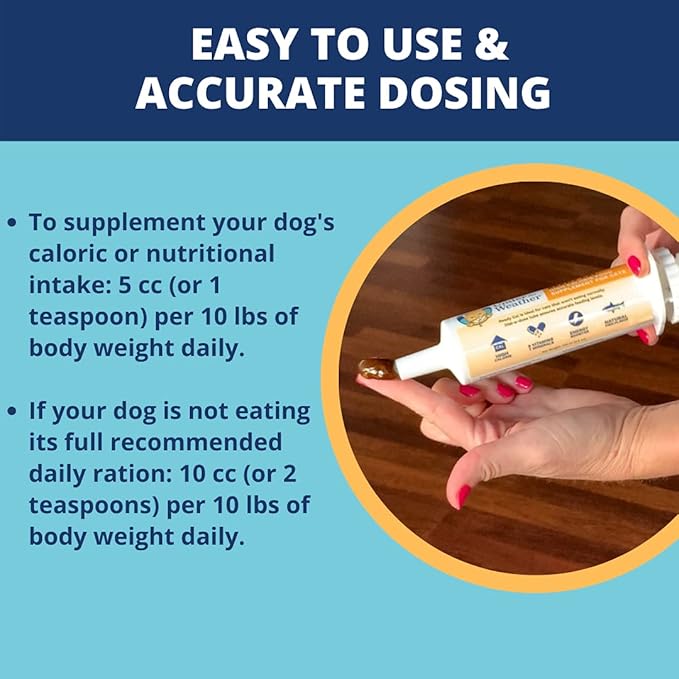 Under the Weather Pet | Ready Cal for Dogs 100cc | High Calorie Supplement | Weight Gainer and High Calorie Booster | 10 Vitamins, 7 Minerals & Omega Fatty Acids