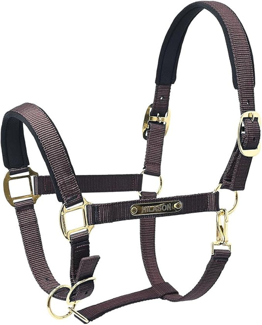 HILASON Western Safety Horse Halter Comfortable and Flexible | Nylon Halters Adjustable Cute