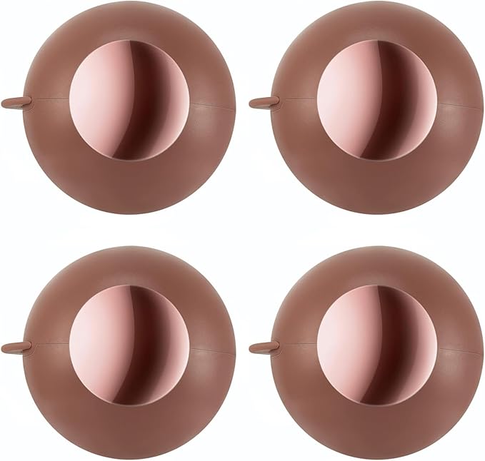 Washable Reusable Gel Lint Roller for Pet Hair, Tecogue Portable Dog Cat Pet Hair Remover for Clothes, Laundries, Sticky Cleaner, Dust Fuzz Fur for Travel Household (Maroon-4pcs)