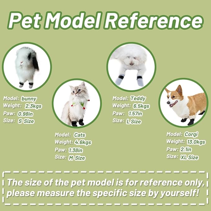 4 PCS Cat Mittens to Prevent Scratching,Mesh Breathable Cat Shoes,Adjustable Cats Anti Scratch Gloves,Suitable for Cats When Bathing and Nail Trimming(XL,Black)