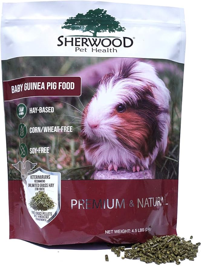 Sherwood Pet Health Baby Guinea Pig Food -4.5 lb.