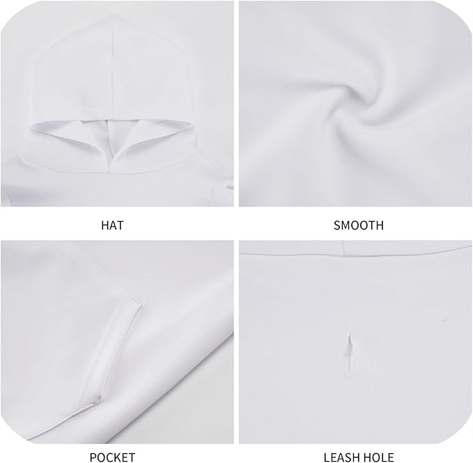 Xmas Tree Reindeer Ginger Cookie Hoodie,Christmas Cosplay Dog Clothes with Pocket and Hat Winter Clothes Sweaters Xx-Large