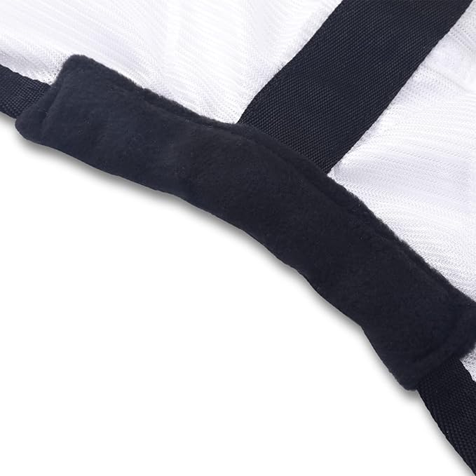 Comfy Mesh Horse Fly Sheet Equine Summer Sheets Stand Neck White 75