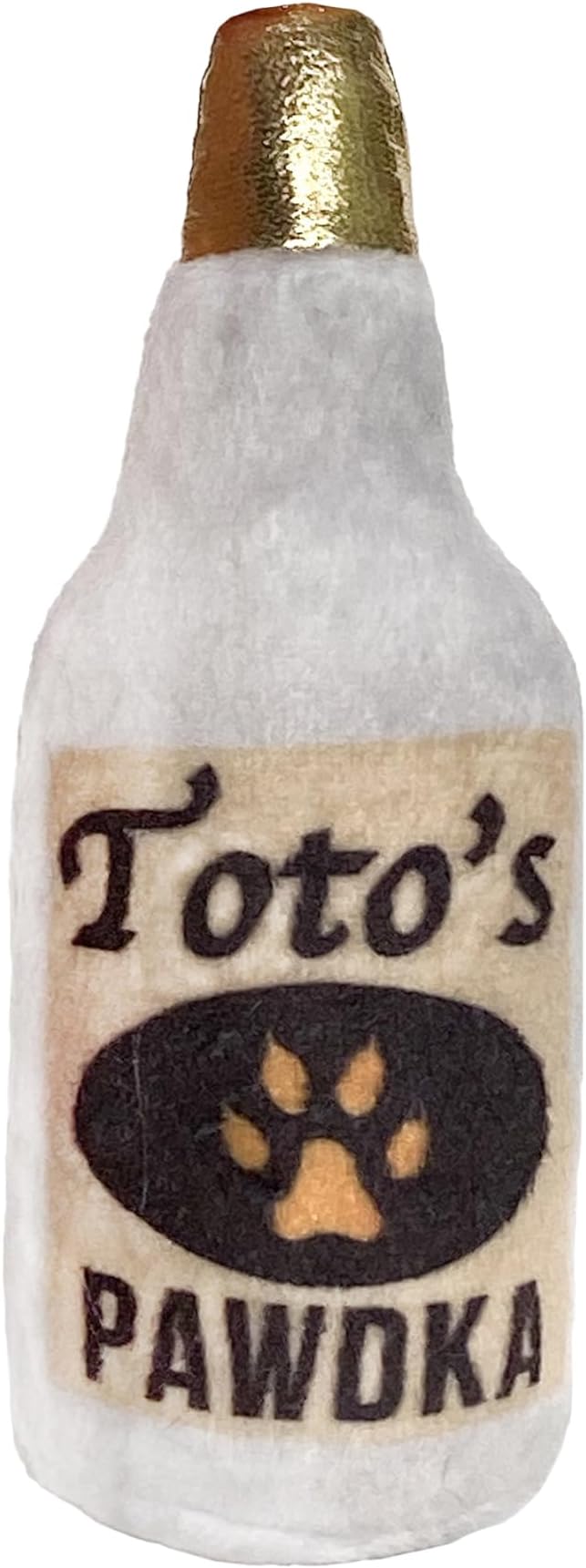 Huxley & Kent Plush Cat Toy - Interactive Catnip Toy for Cats & Kittens - Soft Kitty Toy with Crinkle & Catnip - Fun Indoor Play Toy - Toto's Pawdka