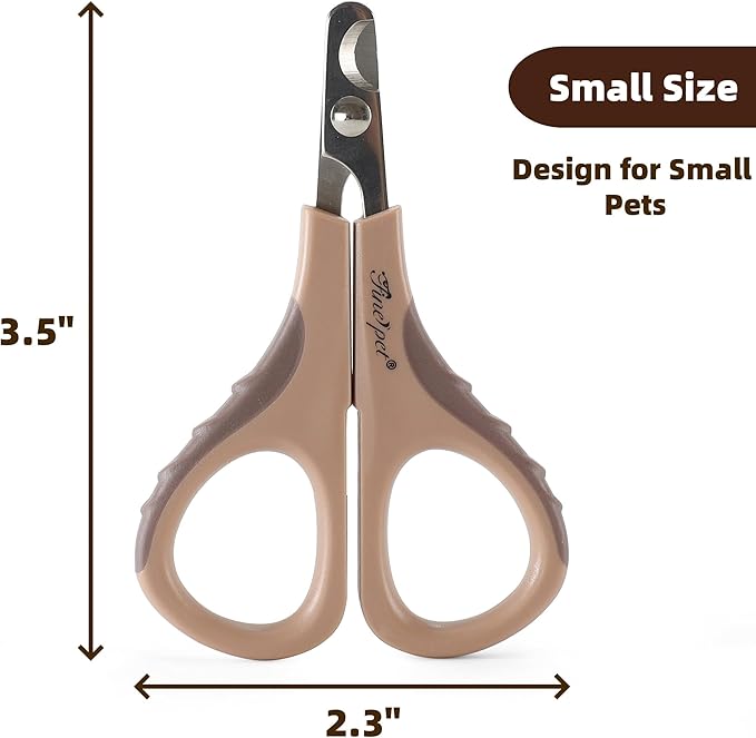 Dog Nail Clippers Pet Nail Trimmers for Small Dogs Easy and Safe Pet Grooming Clippers Cat Claw Trimmer S