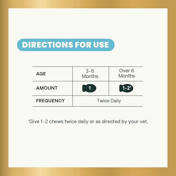 VetriScience Lysine Immunity Health Chews, 250 mg Lysine Plus Immune Supplement for Cats and Kittens with Allergies, Sneezing, Runny Nose and Watery Eyes, Chicken, 120 Count