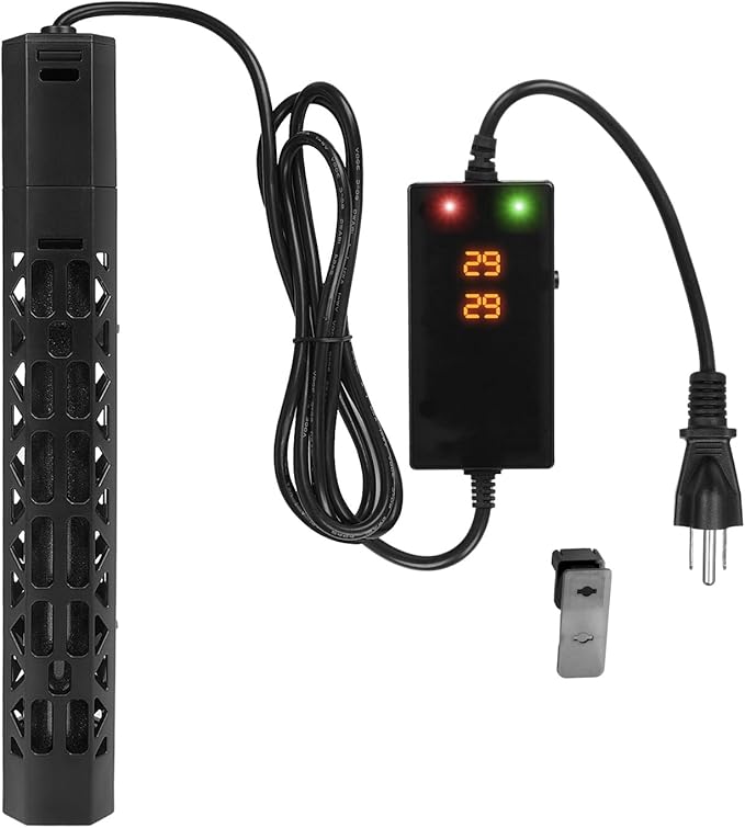 500w Aquarium Heater, Submersible Fish Tank Heater,Intelligent Frequency Conversion with Over-Temperature Protection and Automatic Power-Off When Leaving Water for