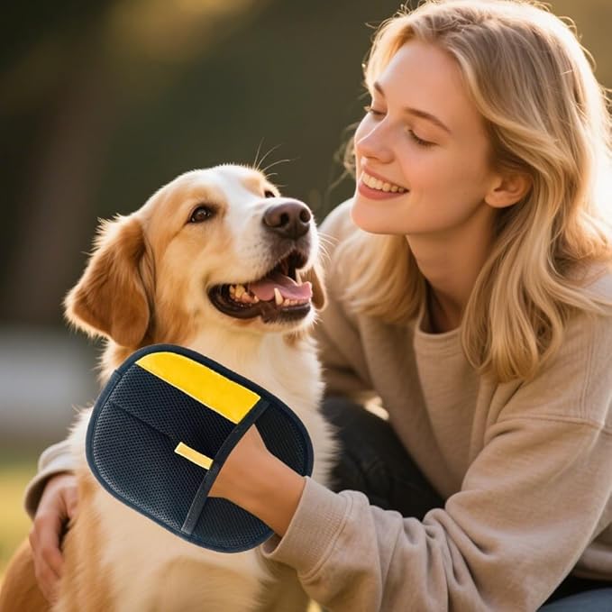 Pet Hair Removal Glove for Cats & Dogs,2025 New Upgrade Pet Hair Remover Electrostatic Gloves,Reusable Pet Hair Remover Glove