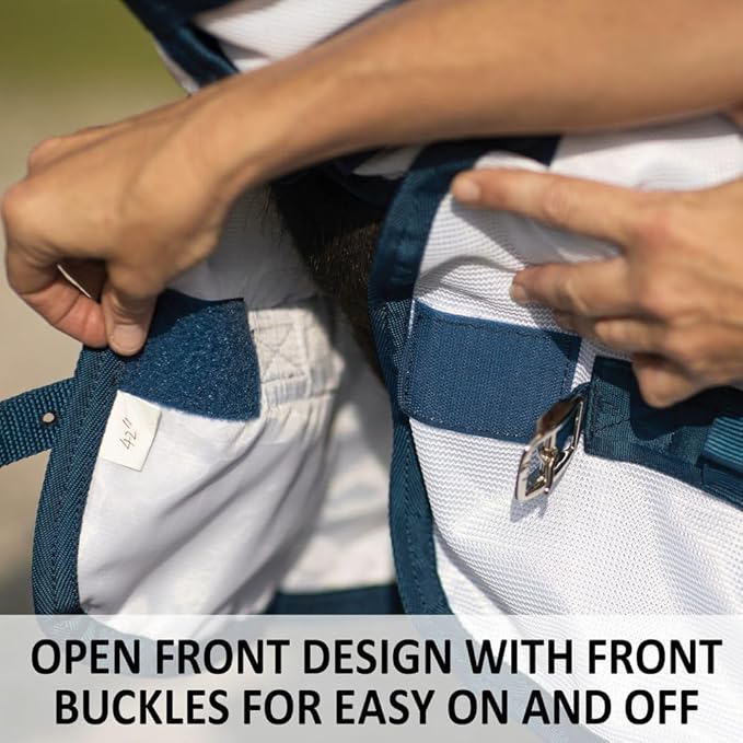 Schneiders Soft Interlock Mesh II Horse Fly Sheets | Superior UV & Insect Protection | Versatile Euro Fit Option | Reflective Safety Design