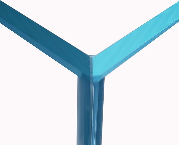 Lifegard Aquatics 6 Gallon Long Ultra Clear Low Iron Bookshelf Aquarium Kit - Heater, LED Light and Algae pad Included