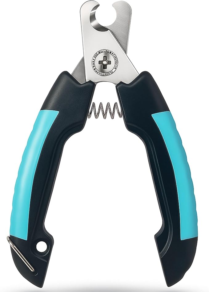 Professional Dog Nail Clippers for Medium & Large Dogs, Cats – Safety Guard, Stress-Free Trimming