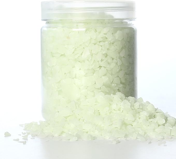 Shiny Stone Glow in The Dark Gravel, Fish Tank Aquarium Gravel Sand, Decorative Gravel Rocks,Aquarium Gravel Stones for Home and Fairy Garden Decoration,305g/0.67lbs (Blue Green, 3-5mm)