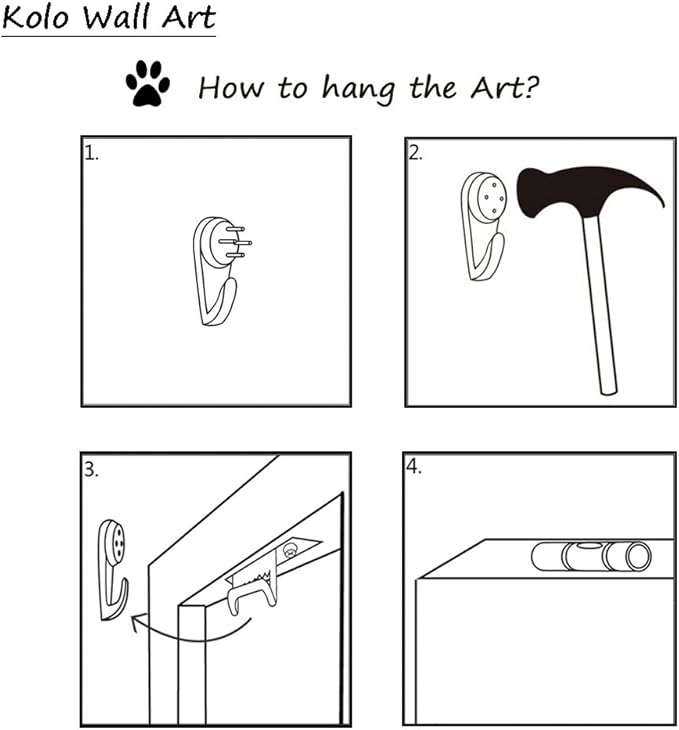 Xlarge 5 Piece Underwater World Canvas Wall Art Painting Sea Turtles Tropical Fish Swim on Coral Reef in the Sea Ocean Picture Prints Kids Room Wall Decor Stretched and Framed Ready to Hang 40x60inch