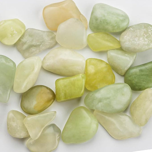 River Rocks 5 Lbs, 3/8 Inch Jade Pea Gravel, Rocks for Plants Indoor, Stones for Garden Landscaping, Vase Filler, Smooth Gravel Filler for Succulents, Cactus, Fish Tank and Vases