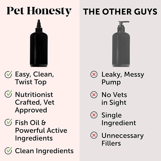 Dog Multivitamin Supplement with Salmon Oil for Dogs - Allergy Itch Relief, Digestion, Skin & Coat Health, Liquid Supplement - Dog Food Topper Bone Broth with Prebiotics (12 oz)