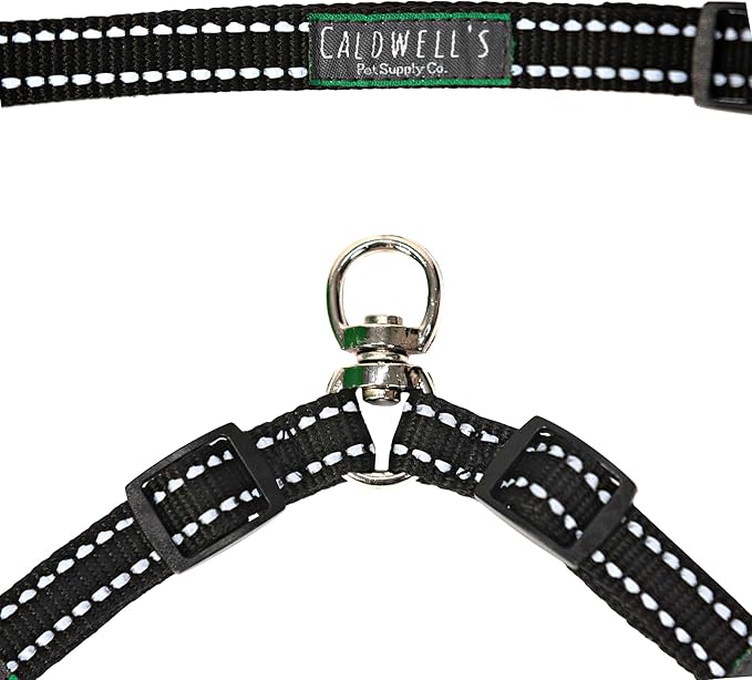 Caldwell's Pet Supply Co. Leash Coupler, Two Dog Leash Splitter to Split Leashes for Walking 2 Dogs, Tangle Free Double Dog Leashes Connector, Adjustable Attachment for Small or Medium Dogs