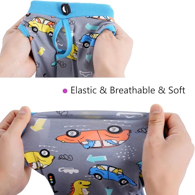 Cat Surgery Recovery Suit Professional for Surgical Abdominal Wound Or Skin Diseases E-Collar Alternative for Cats After Surgery Wear Pajama Suit (Gray, Large)