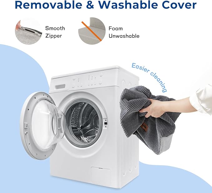 Dog Stairs Ramp for Bed 19.7" H - Pet Stairs Steps for Small to Medium Dogs to Get on Bed and Couch, 35D Foam with Non-Slip Bottom Brown, 4 Steps