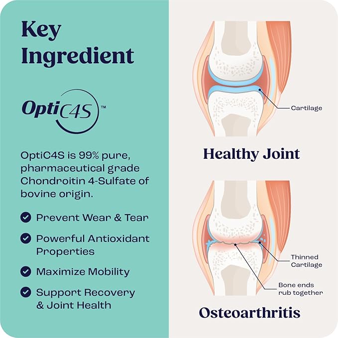 Summit Canine Joint and Mobility Supplement for Small Dogs, All Natural Liquid Chondroitin with Liposomal Delivery for Arthritis, Hip & Joint Support Vitamin, (Dogs <25lbs)