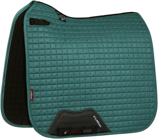 LeMieux Suede Dressage Square - English Saddle Pads for Horses - Equestrian Riding Equipment and Accessories