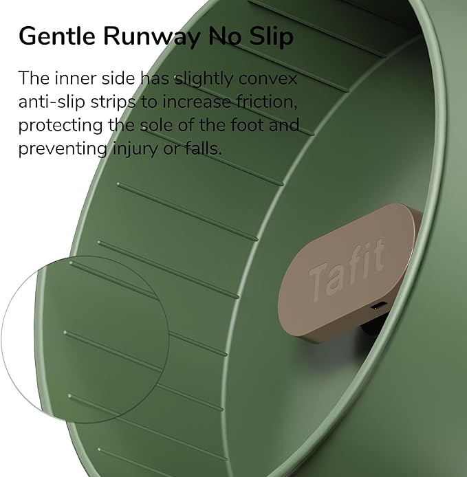 Silent Hamster Wheel 8.7 Inch Dual-Bearings Small Animals Quiet Running Exercise Wheels, Height Adjustable for Dwarf Hamsters, Gerbils, Mice, Hedgehog, Lemmings, or Other Small Pets,Taro Purple