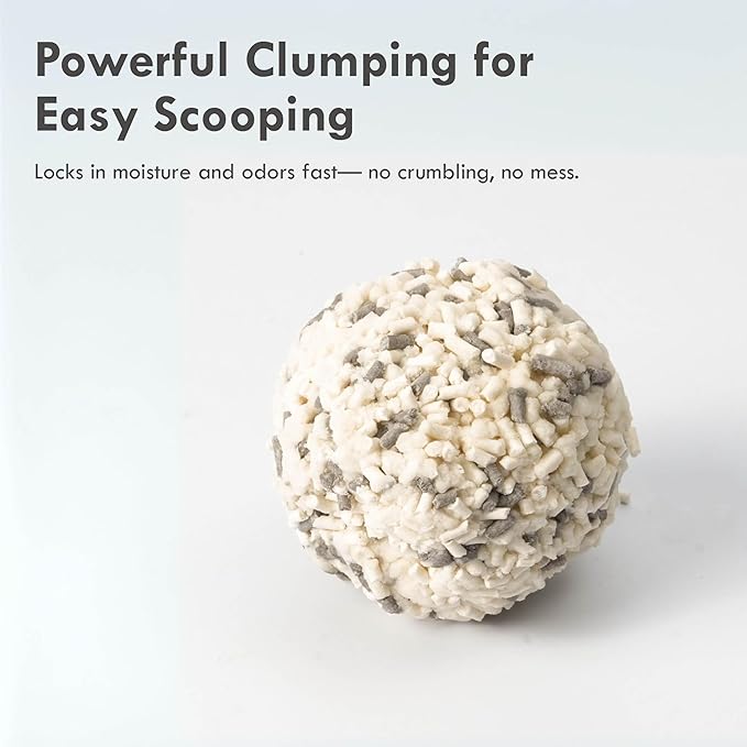 Lady N Pellet Tofu Cat Litter, Strong Clumping Ultra Absorbent, Dust-Free Low Tracking, Enviro-probiotic and Activated Carbon for Odor Control 9lb (1 Pack Unscented)