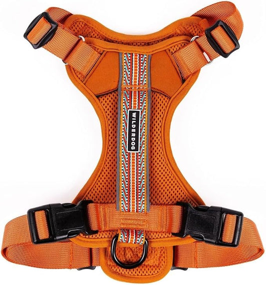 Wilderdog Lightweight Dog Harness with Reflective Straps - Small - Sienna