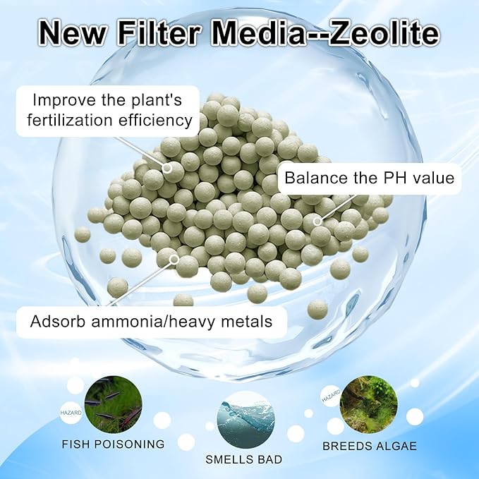 driamor 16 Pack Large Filter Cartridges Compatible with Whisper Filters 20i/40i IQ20/30/45/60 PF20/30/40/60, Aquarium Filter Cartridge Replacement Assembled Compatible with ReptoFilter