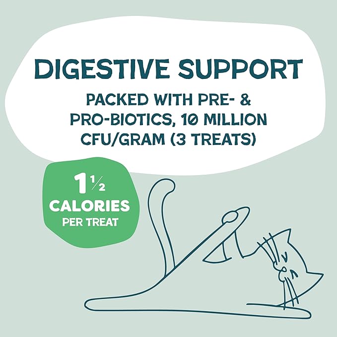 Shameless Pets Digestive Health Catnip Chicken Crunchy Cat Treats