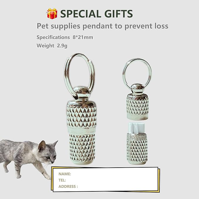 Cat Steam Hair Comb Brush for Shedding with Anti-Lost Pet Pendant, 3 In 1 USB Pet Spray Hair Removal Comb for Cat, Dogs Long Short Haired, White