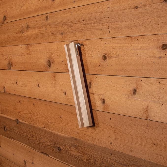 Collapsible Wooden English Saddle Rack | 18" Length | Easy to Mount | Folds Down Not Used | Fits Shorter Skirted Western Horse Saddles | Natural Pine Finish