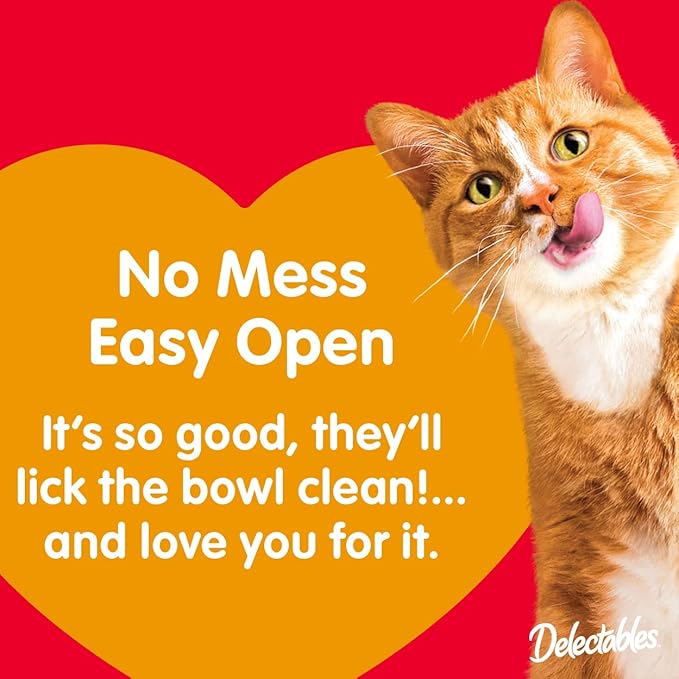 Hartz Delectables Stew Chicken & Tuna Lickable Wet Cat Treats, 30 Count