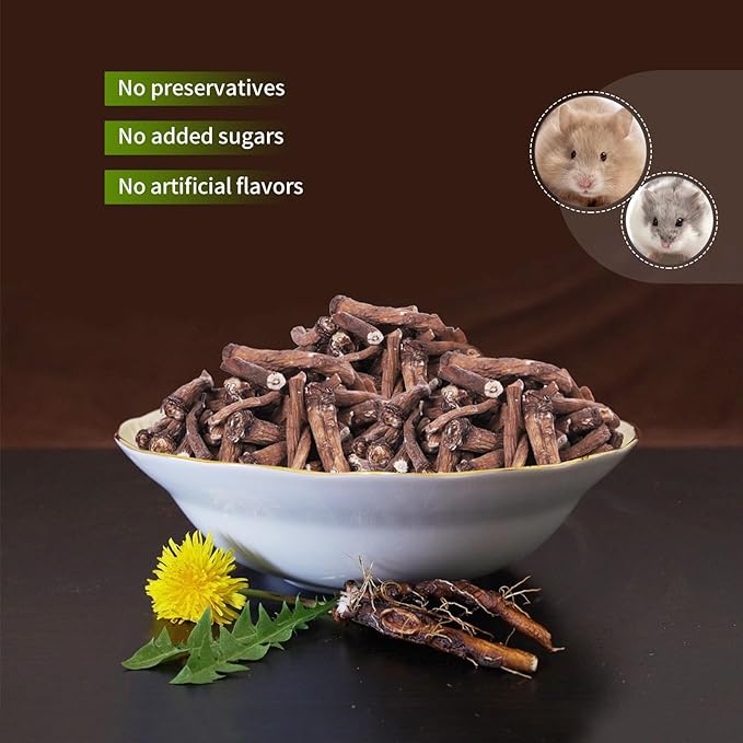 Niteangel Hamster Snack & Treats Toy - Small Animal Natural Treat for Dwarf Syrian Robo Hamsters Gerbils Mice Lemmings Degus or Other Small-Sized Pets