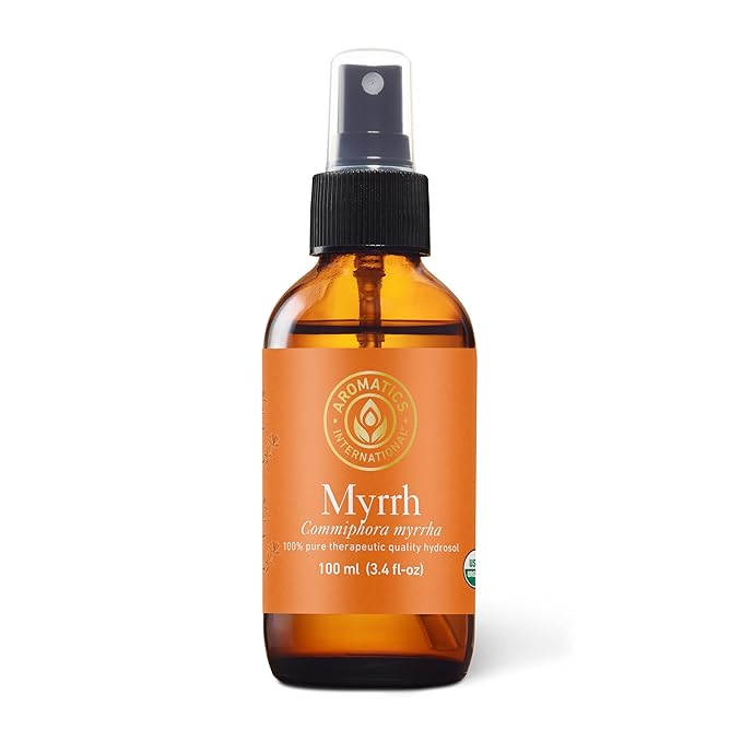 Aromatics International Myrrh Hydrosol 100ml | Resinous Aromatic Spray for Spaces