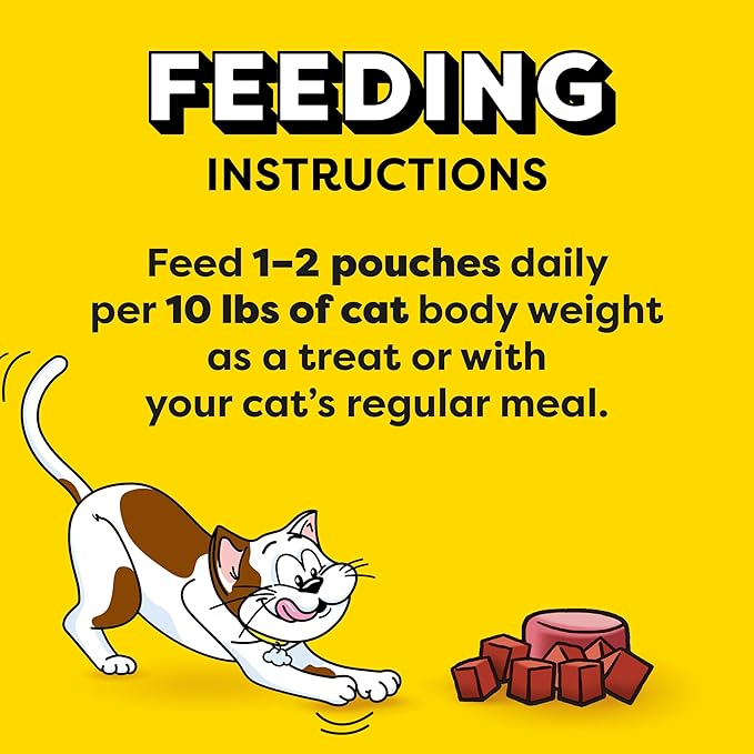 Temptations Creamy Puree Squeezable Lickable Wet Cat Treats with Beef Liver, 0.42 oz. Tubes, 4 Count, Pack of 11 (44 Total)