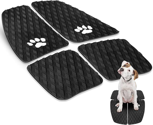 Dog Traction Pad Dog Paddle Board Kayak Accessories 21.2 x 15.3 Inch Non Slip Deck Grip Mat Surfboard Traction Good Grip EVA Foams for SUP Skimboard Paddleboard Surfboard