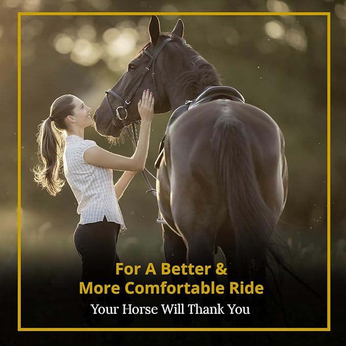 Kavallerie All-Purpose Saddle Pad with Quilted Anti-Slip Padding and Breathable Mesh Fabric for Maximum Airflow and Comfort, Works for English