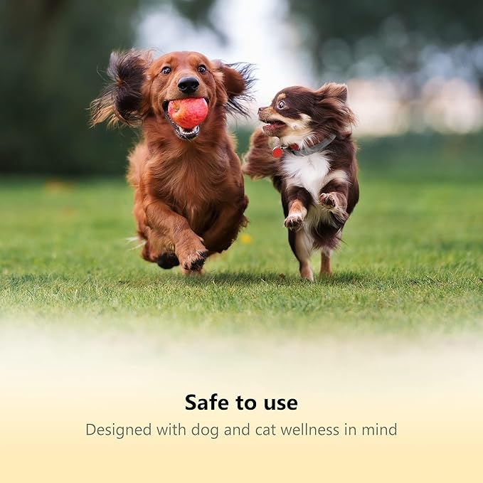 LED Dog Nail Clippers with Light, Trimmers with Protective Guard, Quick Sensor, Safety Lock and Nail File - Suitable for Large and Small Dogs & Cats (Yellow, LED)