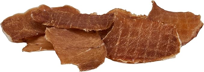 JustFoodForDogs Healthy Dog Treats, Pork, Single-Ingredient, Made in The USA, 5 oz