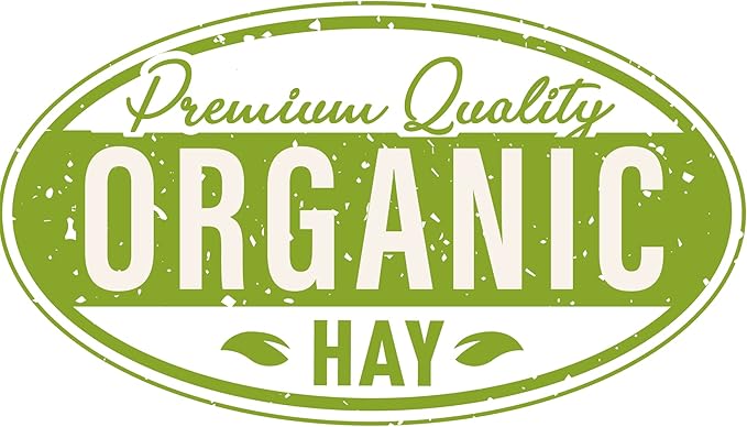 Blue Mountain Hay High-Altitude Hay - Organic Alfalfa, 5lb - High Protein, Fiber & Mineral-Rich - Soft, Leafy, High Leaf Retention - Ideal for Goats, Rabbits, Guinea Pigs & Other Small Animals