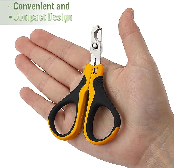 Mr. Pen Cat Nail Trimmer - Cat & Dog Nail Clippers, Claw Trimmer - Orange/Black