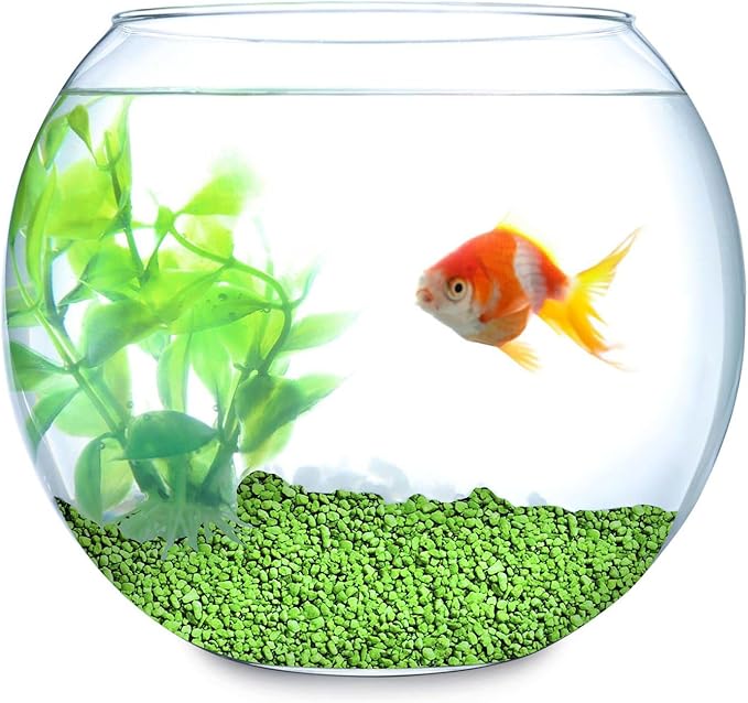 Hygloss Products Craft Rocks, Mini Stones for Art Projects - Bag O' Gravel, Neon Green, 5 lb