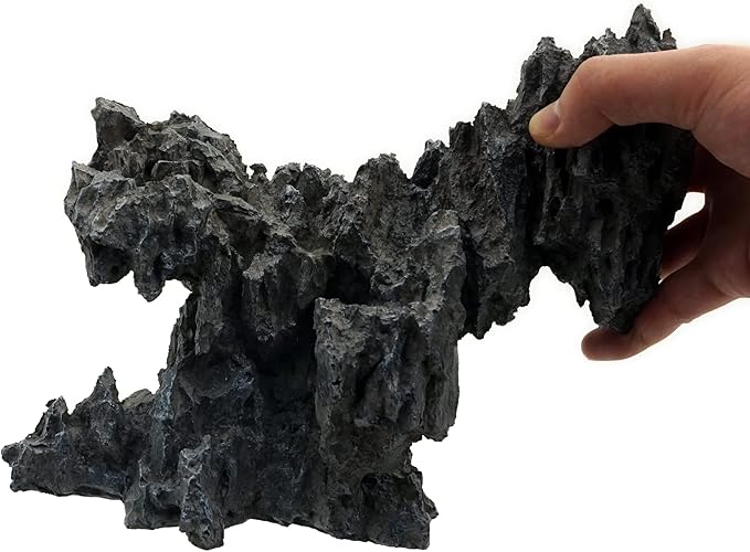 Fish Tank Decor Rocks.Aquarium Decoration Model.Easy and Quick Solution for Aquascaping.(Twilight)